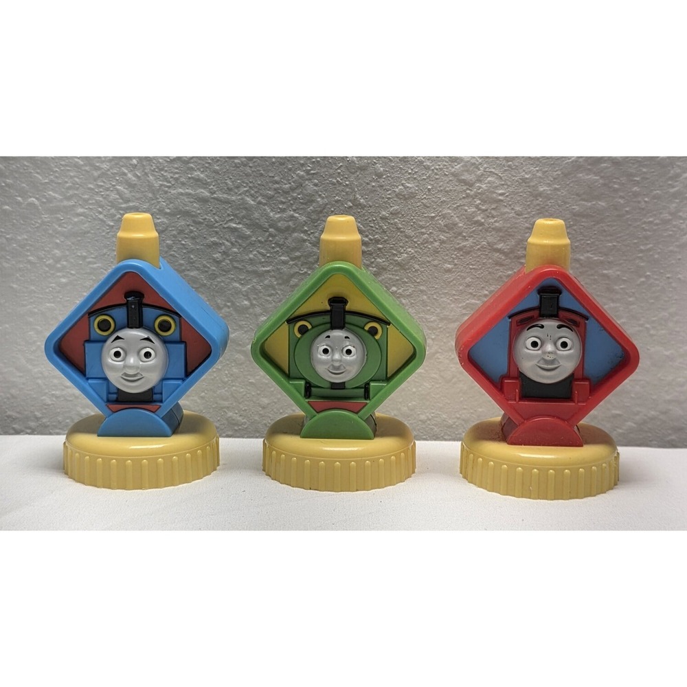 In Zone/Good 2 Grow Thomas the Train Juice Toppers Lot (Thomas Percy And James)